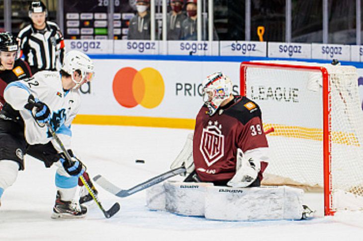 Хоккей. КХЛ. Минские «зубры» одолели рижское «Динамо»
