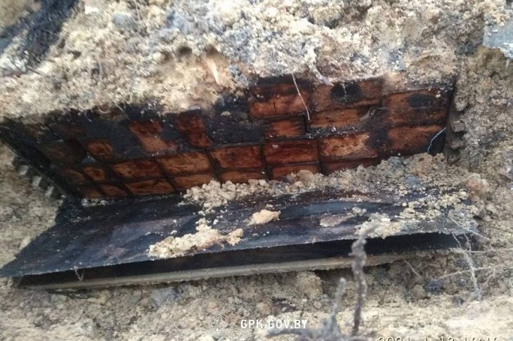Более 100 кг тротила: на Гомельщине обнаружен крупный схрон со взрывчаткой и боеприпасами боеприпасы