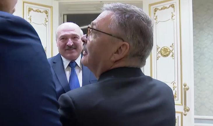 Фазель отметил настойчивость Лукашенко в вопросе проведения ЧМ по хоккею Фазель