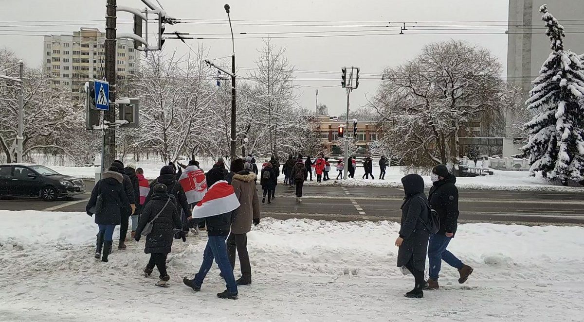 В Минске утром 9 января прошли локальные акции протеста: что было