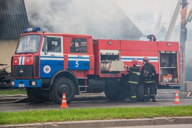 В новогоднюю ночь в Минске произошел один пожар