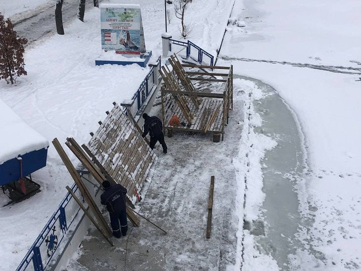 С пунктами обогрева и полевой кухней. Для крещенских купаний в Минске оборудуют три площадки