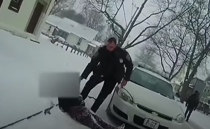 В США полиция применила перцовый