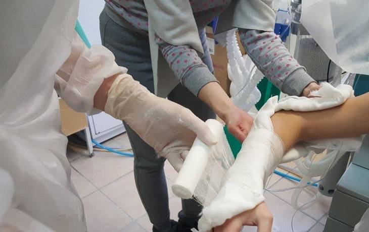 С начала года более 10 000 белорусов получили гололедные и холодовые травмы травма