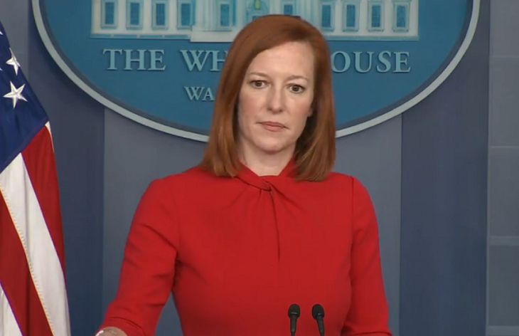 Псаки заявила, что Байден не жалеет о своем резком заявлении в адрес Путина Джен Псаки