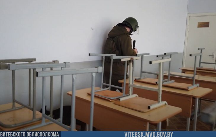 Сообщения о минировании 10 школ в Витебске не подтвердились