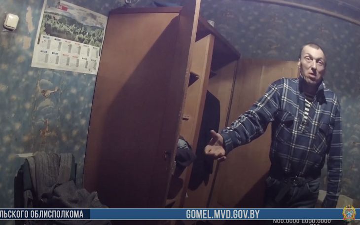 В Петриковском районе парень напал на милиционера, приехавшего на семейный скандал задержание