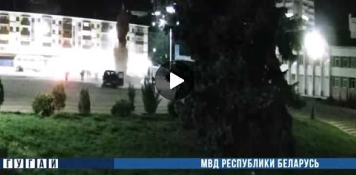 Пьяный водитель, убегая от сотрудников ГАИ, прыгнул в Припять
