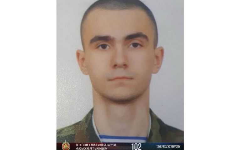 МВД: Сбежавший солдат с оружием из Витебска объявлен в розыск