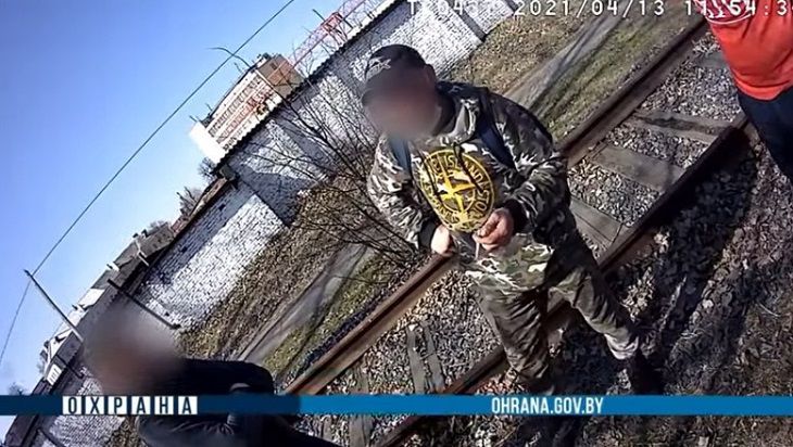 В Минске мужчины хотели украсть железнодорожное полотно. Не первый раз