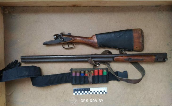 Трое белорусов с арсеналом оружия прорывались через белорусско-литовскую границу