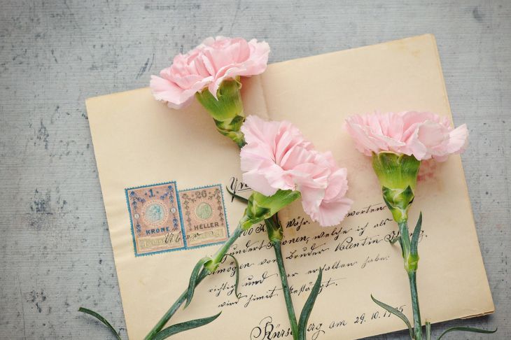 Письмо Цветы