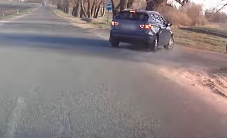 ГАИ показала большое видео погони под Гродно погоня