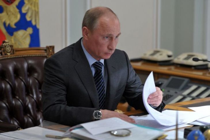 Владимир Путин начал оглашение послания Федеральному собранию России Владимир Путин