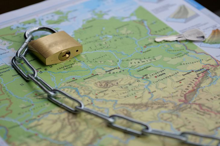 Карта Замок Цепь