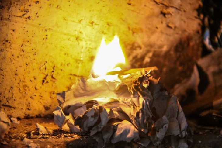 Пожар произошел в двух цехах Телеханского завода столярных изделий пожар