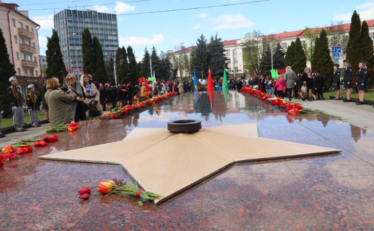 Парад, спецназ и взятие Берлина. Как в Гомеле отмечали 9 мая в этом году День Победы, Гомель