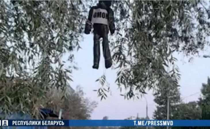 Жгли покрышки, вешали манекены. От 1 года до 5 лет получили 10 жителей Бреста, включая 4 девушек манекен