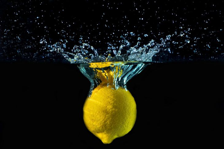 Вода Лимон