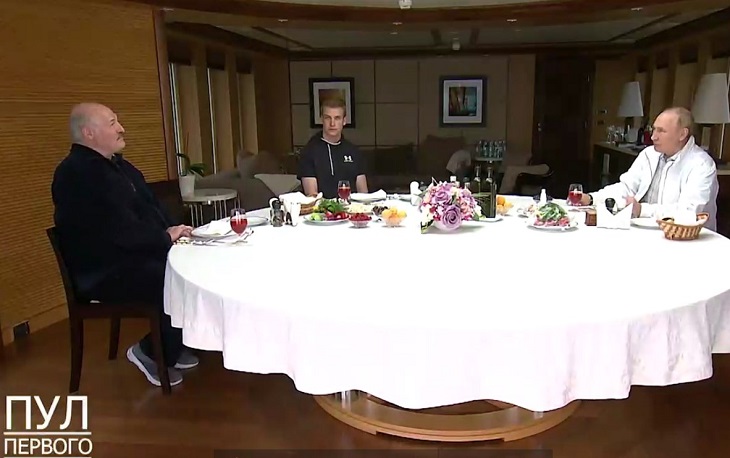 Посмотрите, как возмужал Николай Лукашенко, которого заметили в Сочи