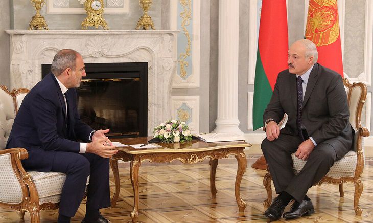 Лукашенко и Пашинян