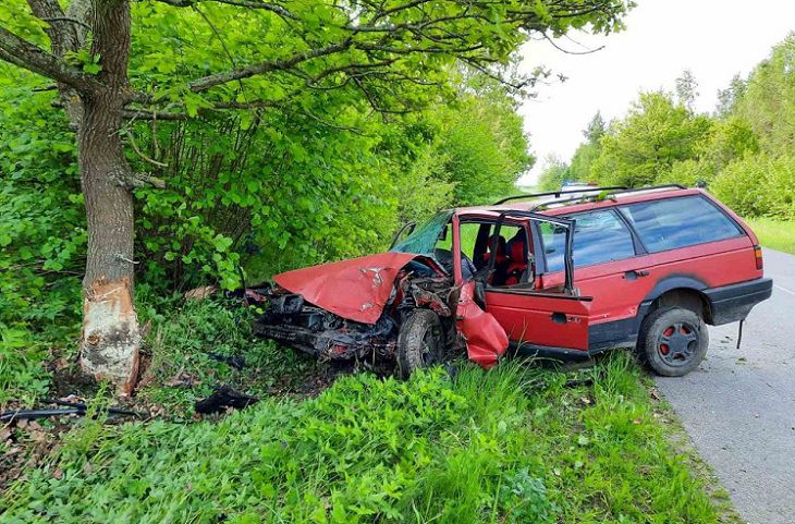 Трагедия под Полоцком: погибла девушка-водитель, еще один человек – в больнице ДТП