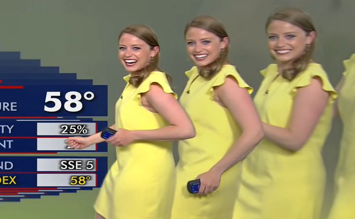 «Клоны» телеведущей повеселили телезрителей и пользователей Сети