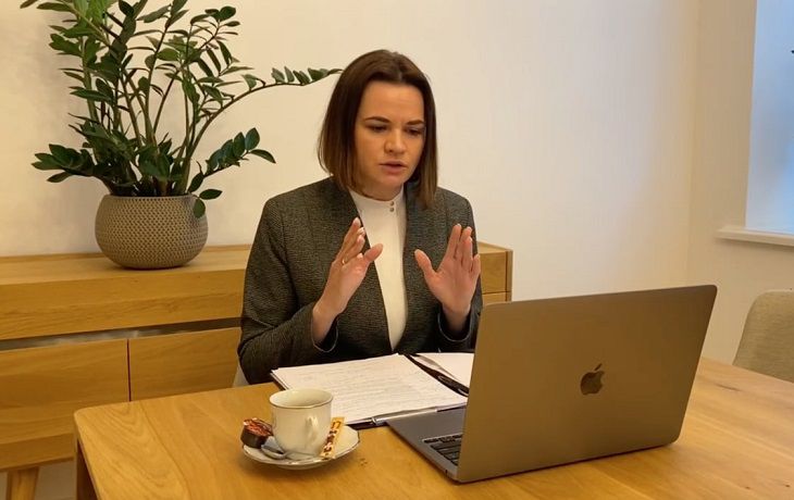 ЕС представил Тихановской проект Всеобъемлющего плана помощи для Беларуси Светлана Тихановская