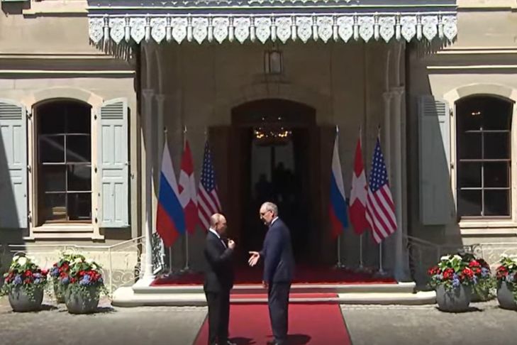 В Женеве начинается саммит Путина и Байдена Путин