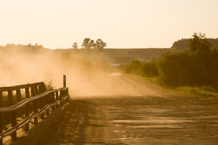 Дорога Зной Пыль