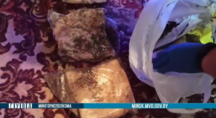 В Беларуси поймали крупных наркодилеров вещи