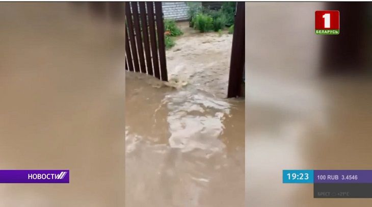 Гродно ушел под воду. Последствия мощнейшего ливня вода