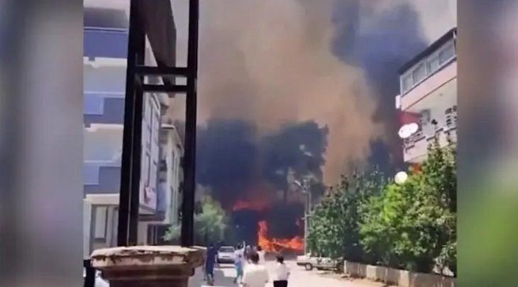 В посольстве рассказали, есть ли пострадавшие белорусы на пожарах в Анталье пожар