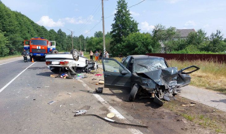 Лобовое ДТП в Осиповичах: один человек погиб, четверо пострадали ДТП