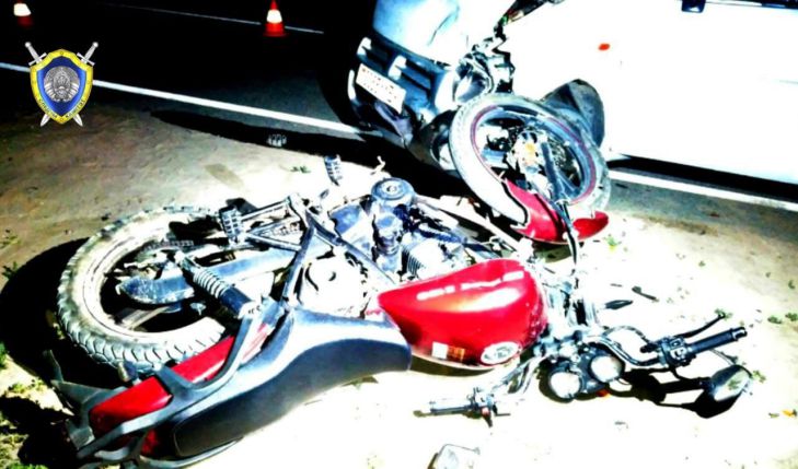 Под Столином 15-летний мотоциклист пострадал в ДТП: возбуждено уголовное дело мотоцикл