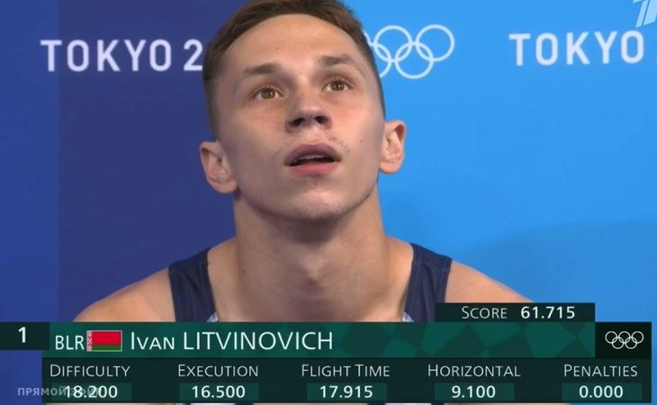 Белорусский батутист Литвинович удивился победе на Олимпиаде