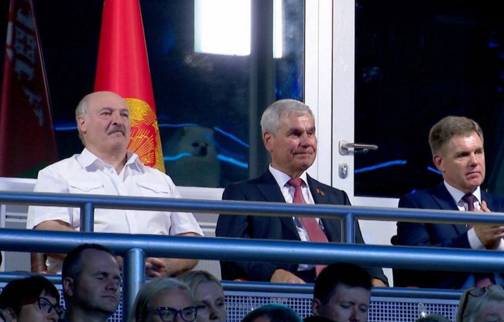 На открытии «Славянского базара» вместе с Лукашенко присутствовал «тайный гость» Лукашенко