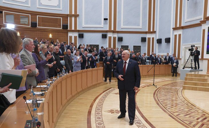 Лукашенко: молитесь Богу, чтобы я согласился еще быть председателем Всебелорусского народного собрания