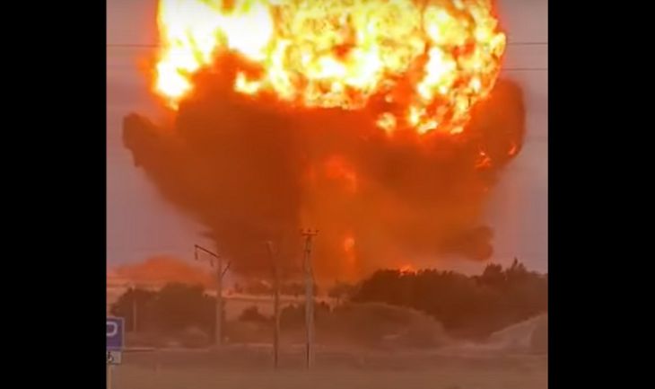 В воинской части в Казахстане произошел взрыв взрыв