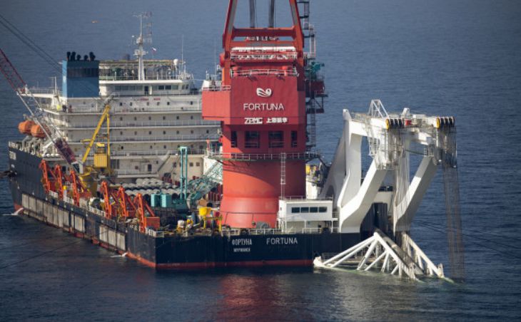 Уложена последняя труба «Северного потока-2» газопровод