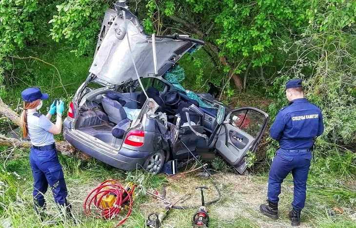 Следователи ищут очевидцев ДТП под Мостами, в котором погибли две школьницы ДТП