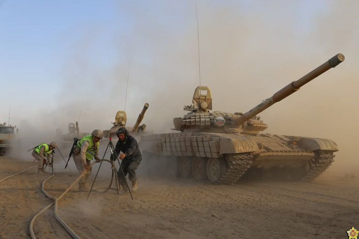 Обнаружили и уничтожили. Чем завершилась поездка белорусских военных в Таджикистан танк