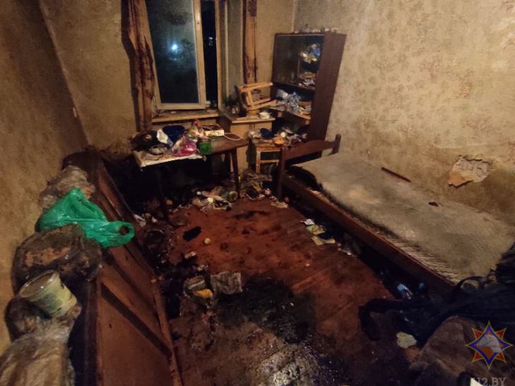Пожар в Лепеле: эвакуировали 4 человек, есть погибший пожар