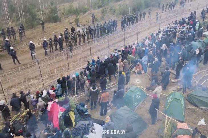 Граница Беженцы