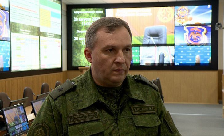 Хренин: белорусская армия готова к любому развитию событий на границе