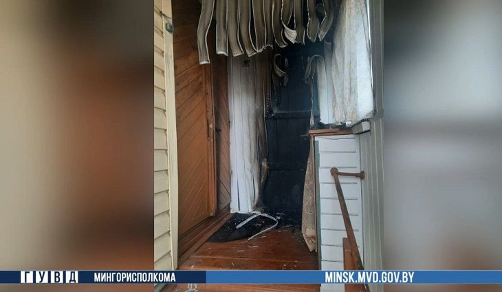 В Минске мужчина поджег дом брата. Ему не открыли дверь дом