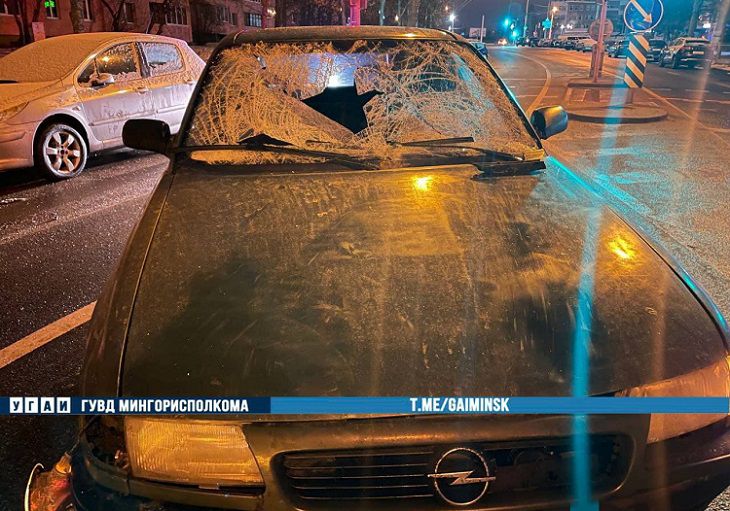 В Минске задавили пьяного мужчину и пьяную женщину