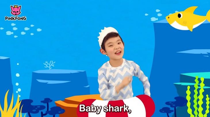 Впервые в истории YouTube: видео с детской песней собрало свыше 10 млрд просмотров ребенок