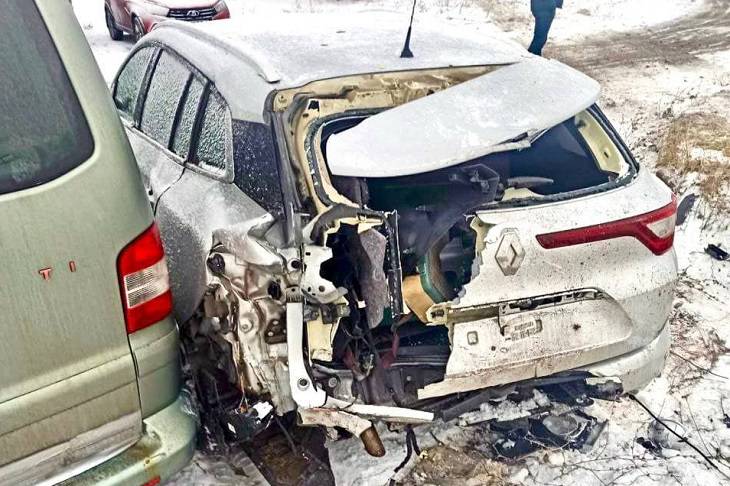 Массовое ДТП в Минске: пьяный водитель грузовика разбил 6 авто