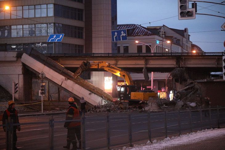 В Минске начали строить новый мост над Немигой